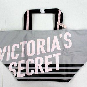 Victoria's Secret PINK Weekender Logo Beach Travel Bag Large Zip Tote Bag